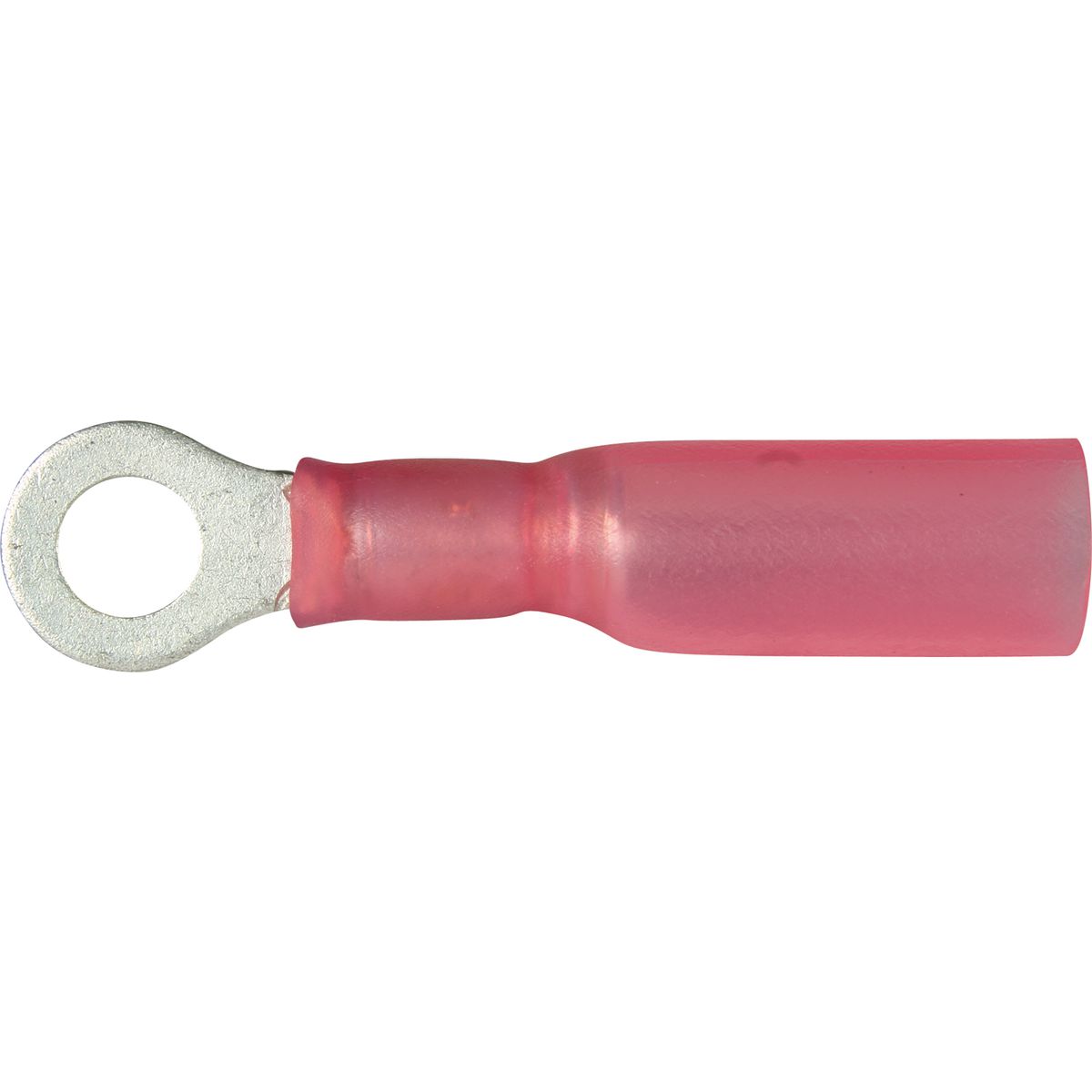 OEX Crimp Terminal Ring Red Id 4.3mm Heat Shrinkable 50 Pce ACX3175