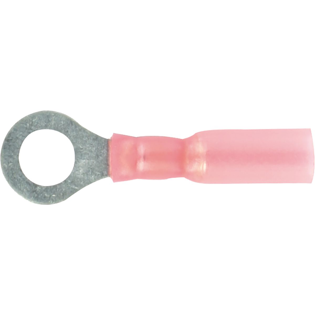 OEX Crimp Terminal Ring Red Id 6.3mm Heat Shrinkable 50 Pce ACX3177