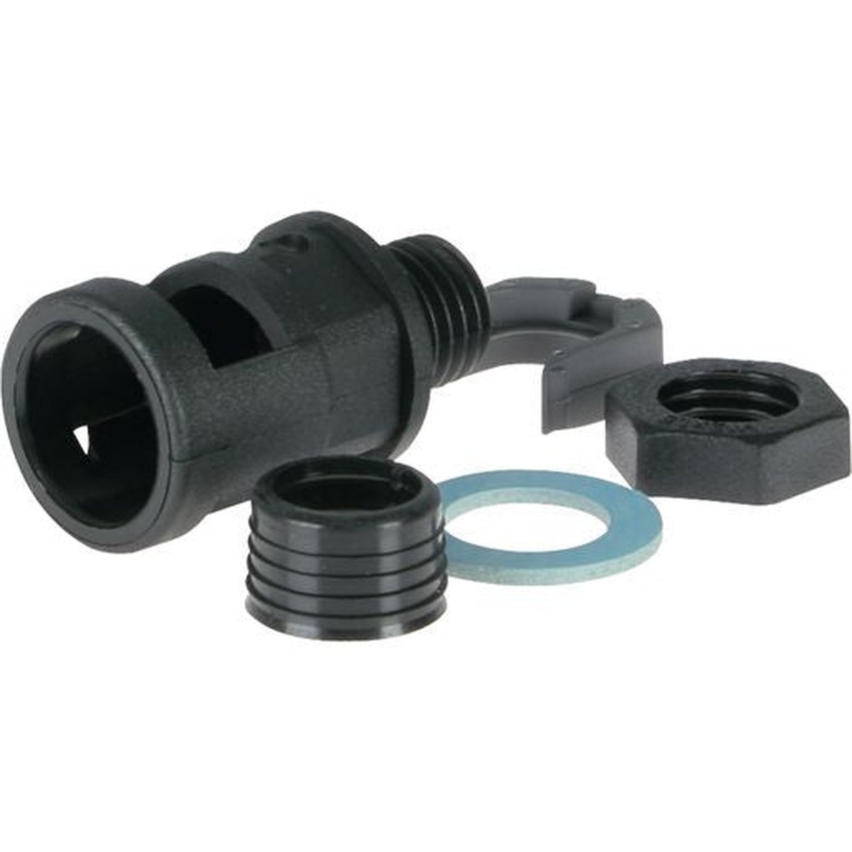 OEX Convoluted Tubing Fitting Straight Suits 12mm ACX1221