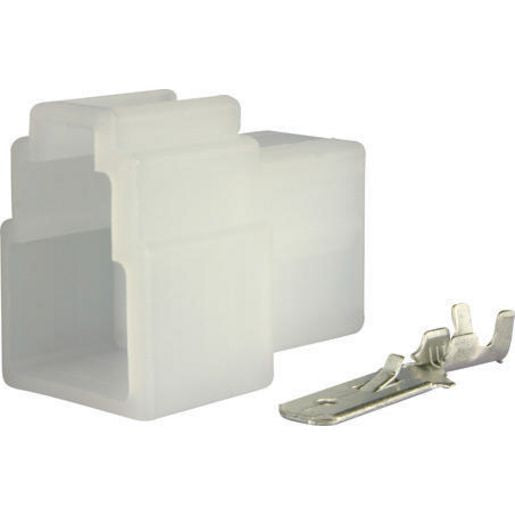 OEX Qc Connector Male White 3 Pole - 10 Pce ACX2682