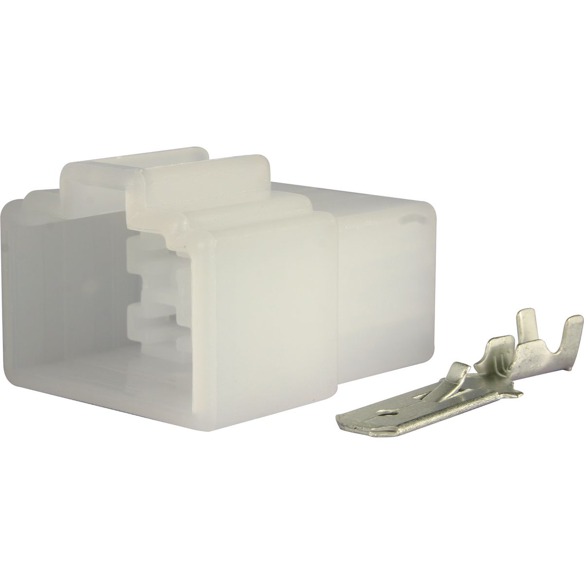 OEX Qc Connector Male White 4 Pole - 10 Pce ACX2683