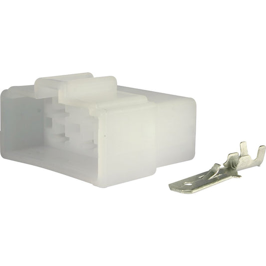 OEX Qc Connector Male White 6 Pole - 10 Pce ACX2684