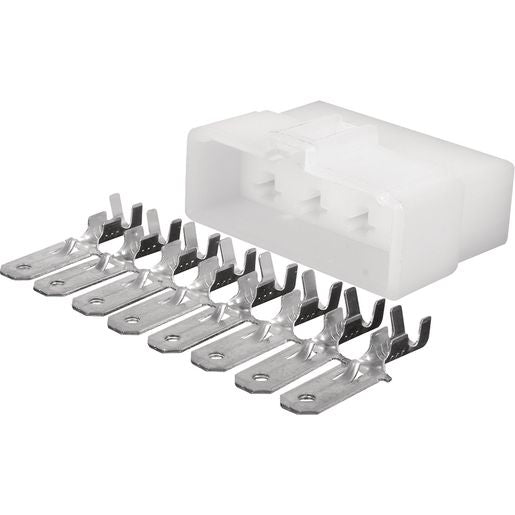OEX Qc Connector Male White 8 Pole - 10 Pce ACX2685