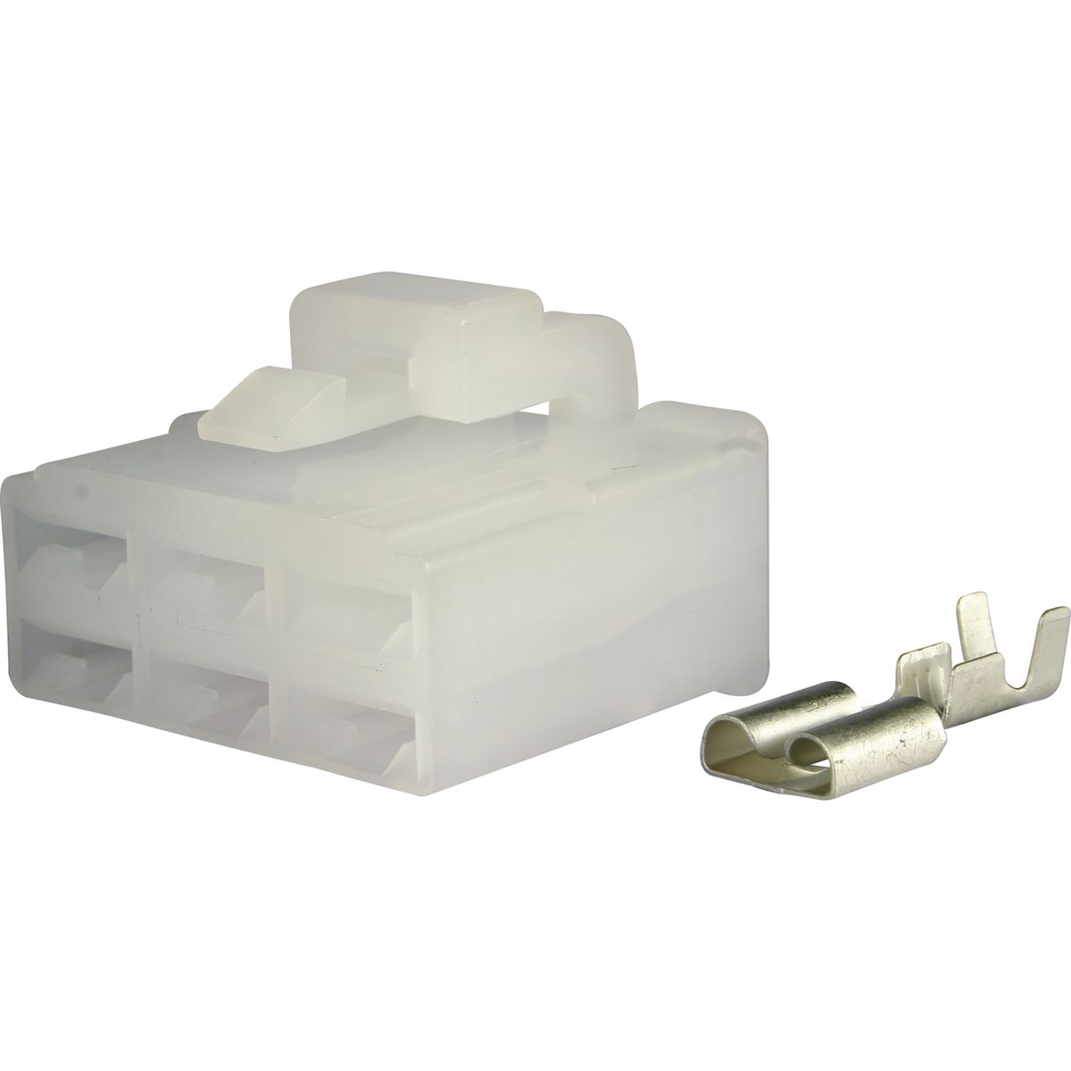 OEX Qc Connector Female White 6 Pole - 10 Pce ACX2690
