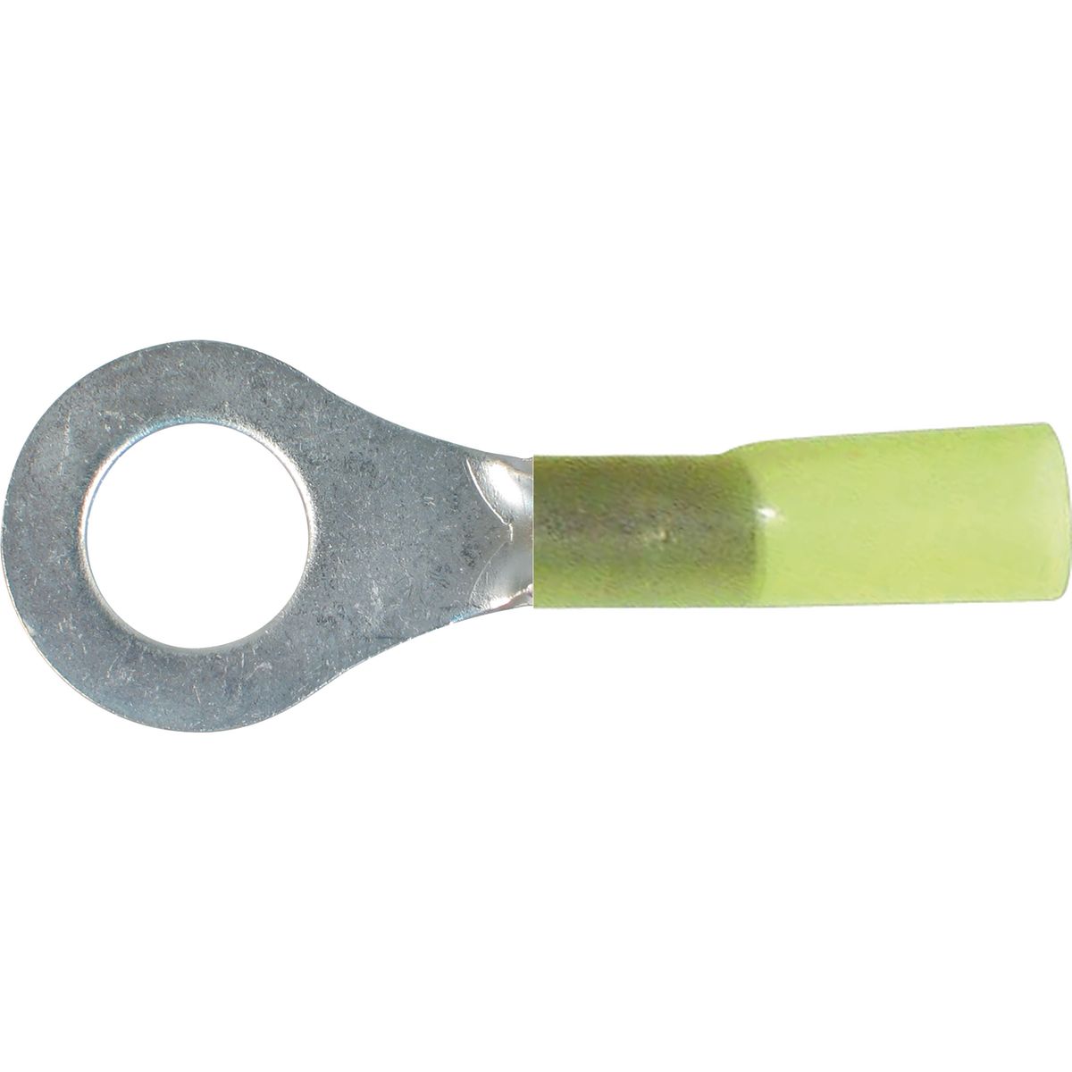 OEX Crimp Terminal Ring Yellow Id 8.4mm Heat Shrinkable 50 Pce ACX3186