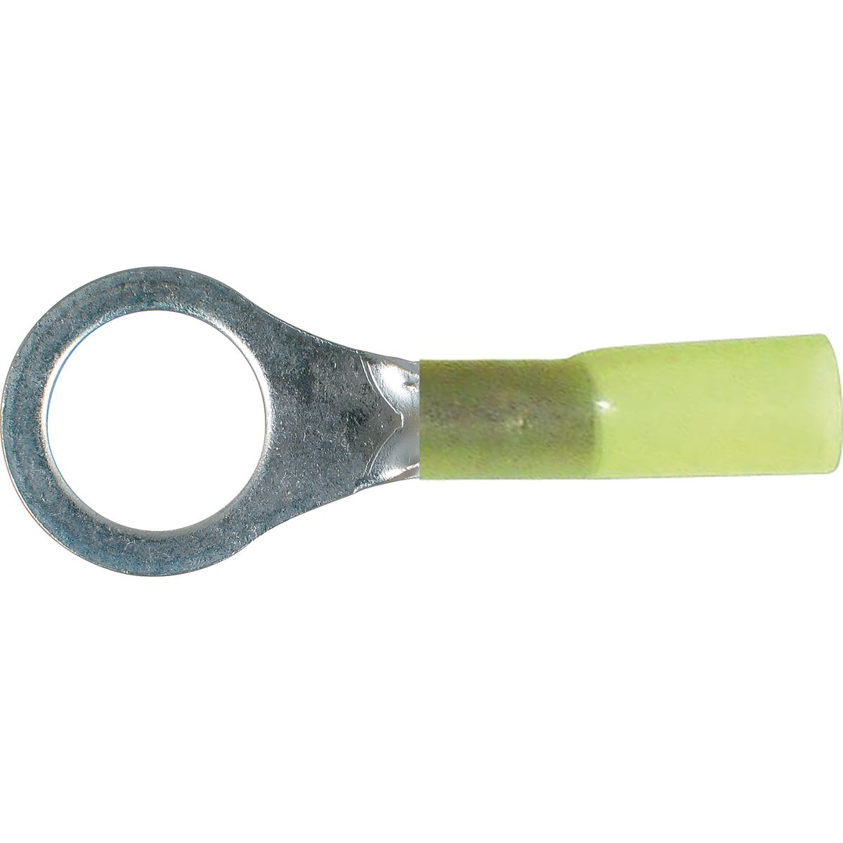 OEX Crimp Terminal Ring Yellow Id 9.5mm Heat Shrinkable 50 Pce ACX3187