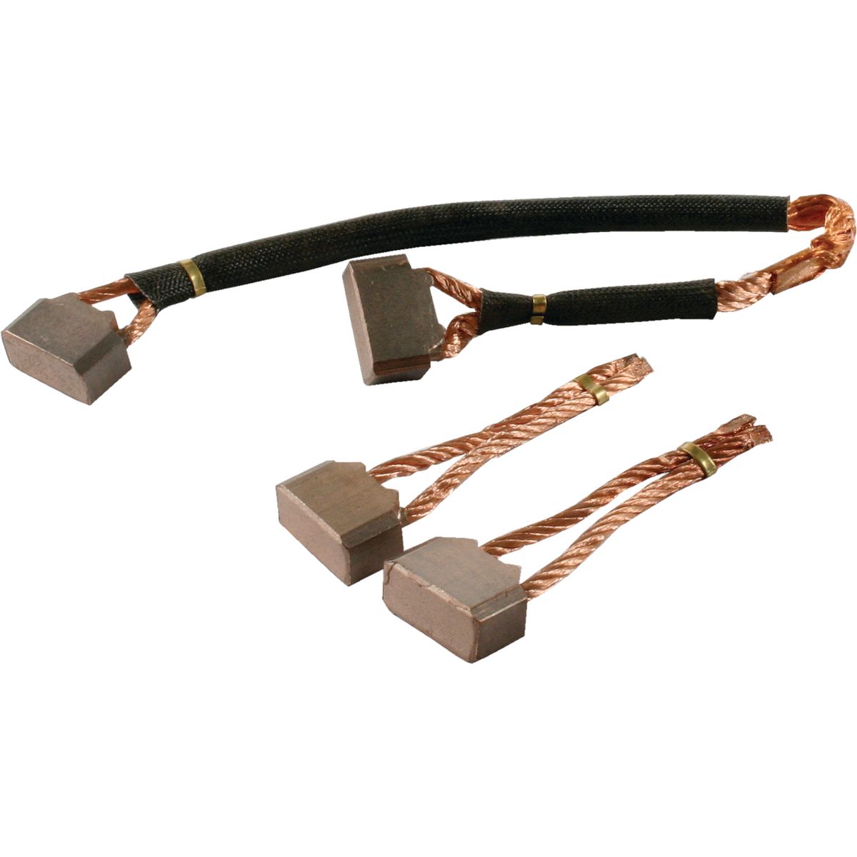 OEX Str Brushes 12V Leece NEVille Style (Positive Linked Pair & 2 Negative) BRX00031