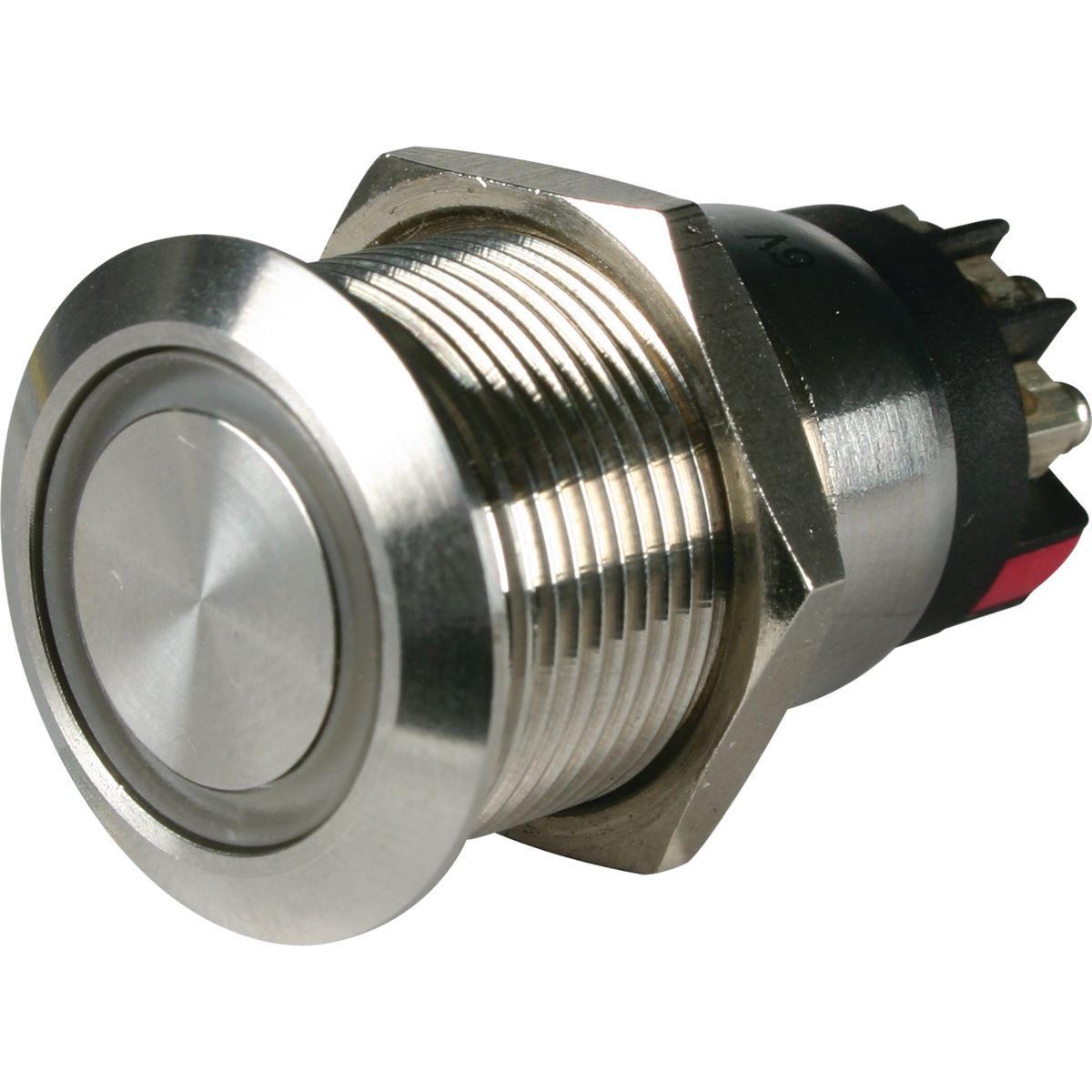 OEX Push Button Switch On/Off Spst 12V Clear Illuminated (Contacts Rated 5A @ 12V) ACX3693BL