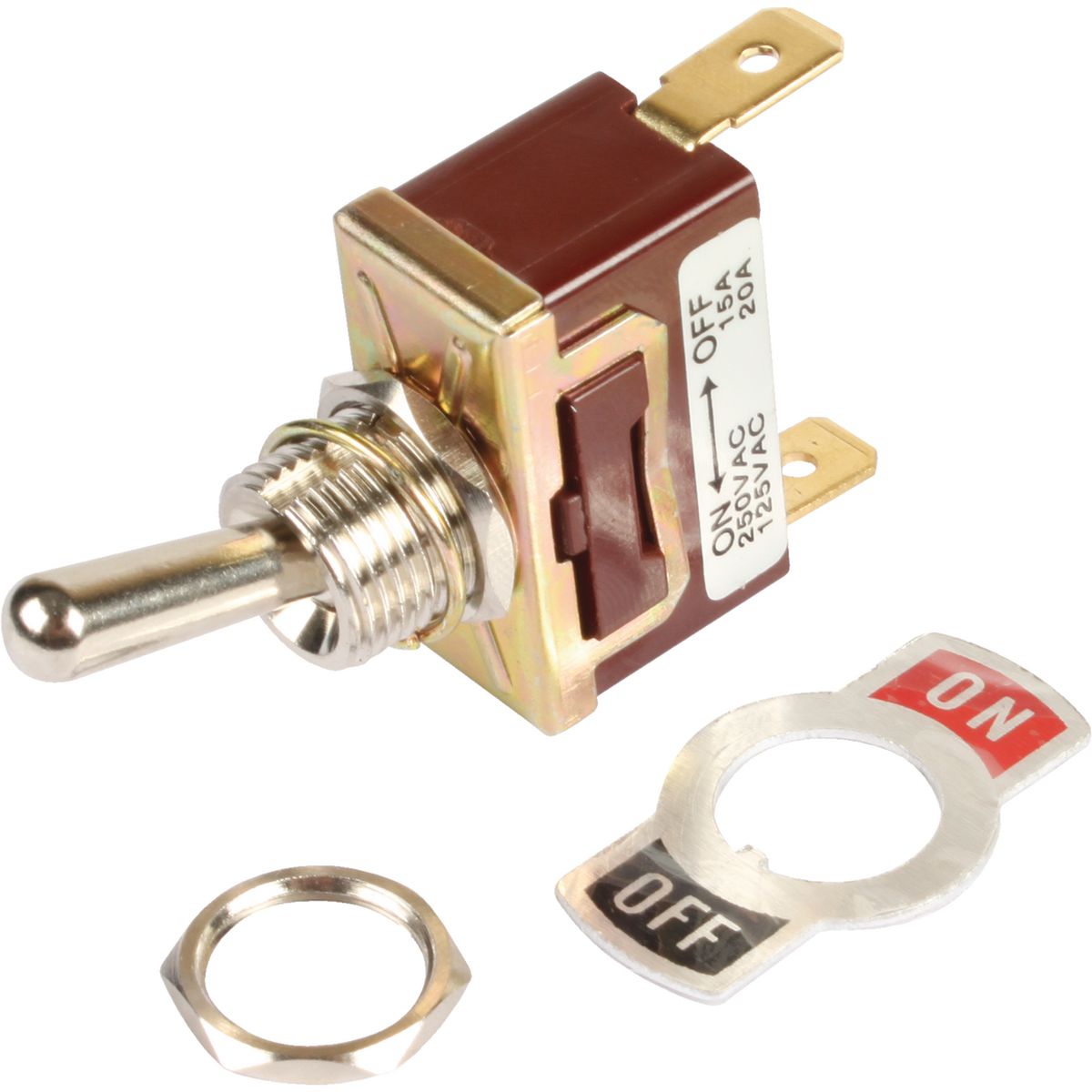 Revolution Toggle Switch On/Off Spst (Contacts Rated 20A @ 12V) 56-90029BLR