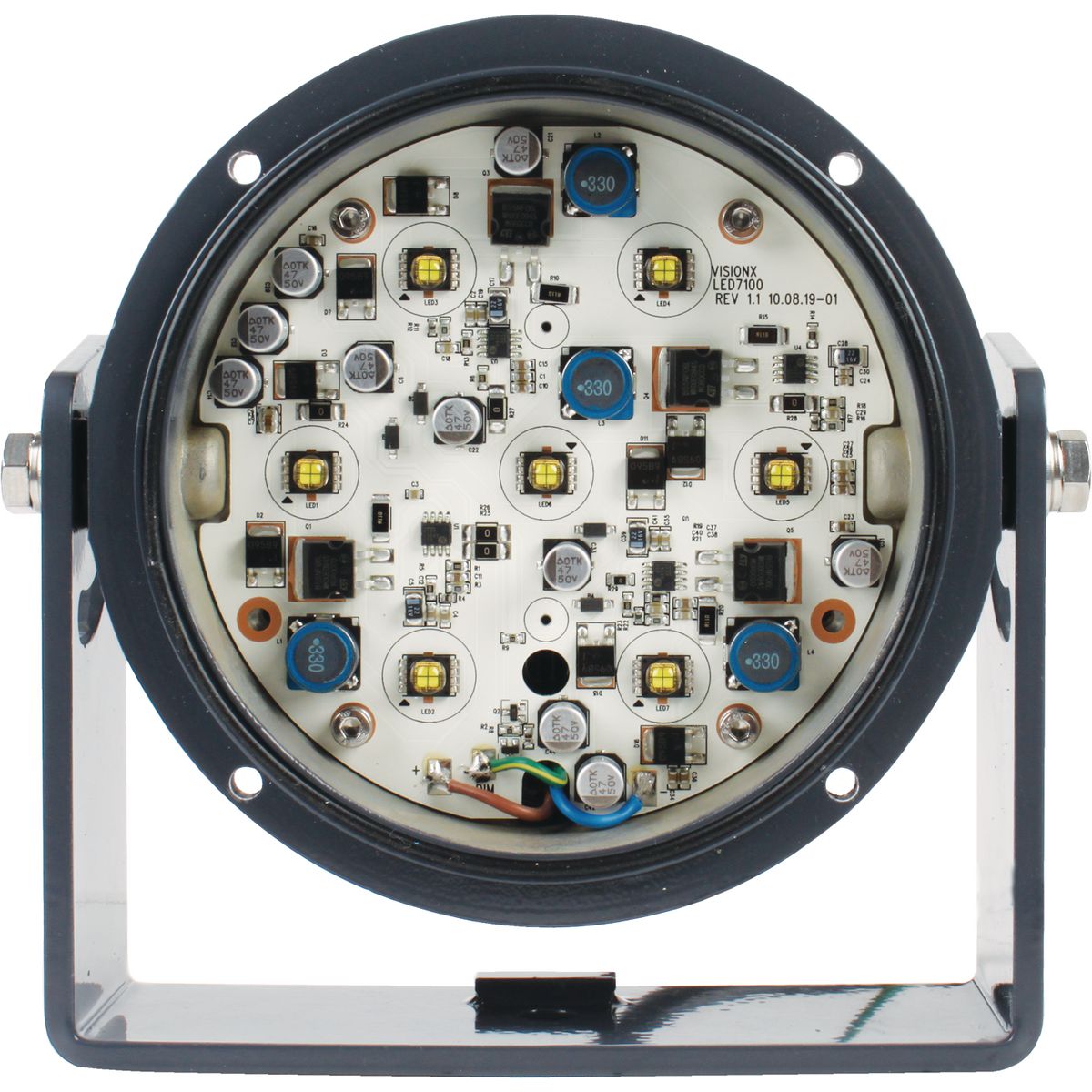 OEX Work Light LED Round 9-48V Flood Beam LLX27601