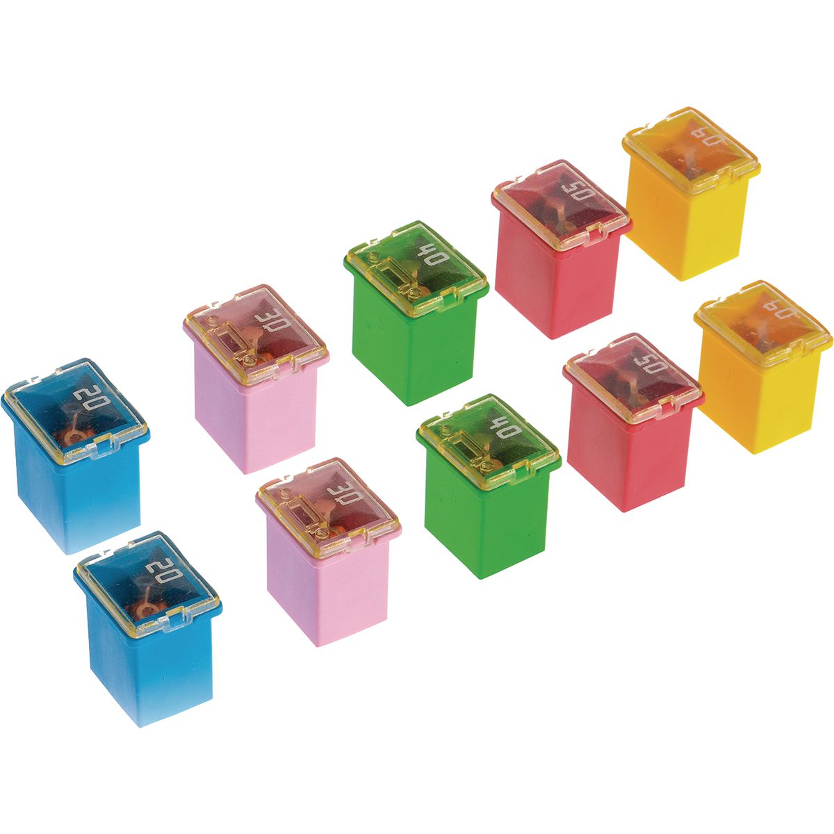 OEX Fusible Link, Low Profile Female, J Case, Assortment - Pack Of 10 ACX1818