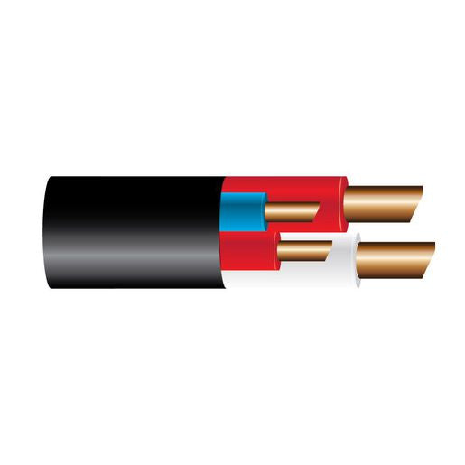 OEX Composite 4 Core Trailer Brake Cable, With Black Sheath - 100M Roll ACX0826L