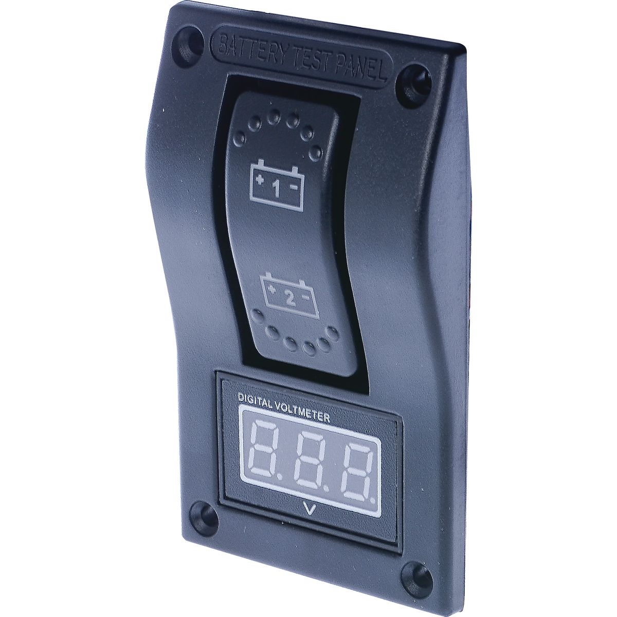 Thunder Panel Mount Dual Voltmeter w/ Switch