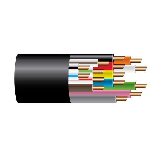 OEX 15 Core Atr Trailer Cable, With Black Sheath - 50M Roll ATC34123B50