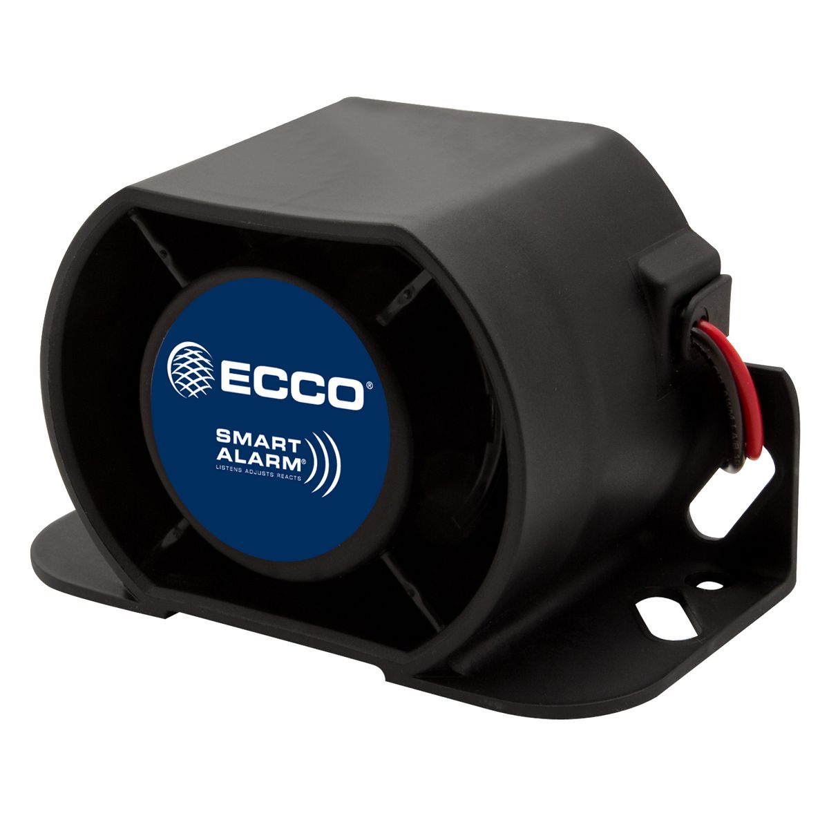 Ecco Back Up Alarm 12-24V 77-97Db Smart Alarm Auto Adjust Multi Frequency 128mm X 67mm X 77mm Ip65 ACX5159