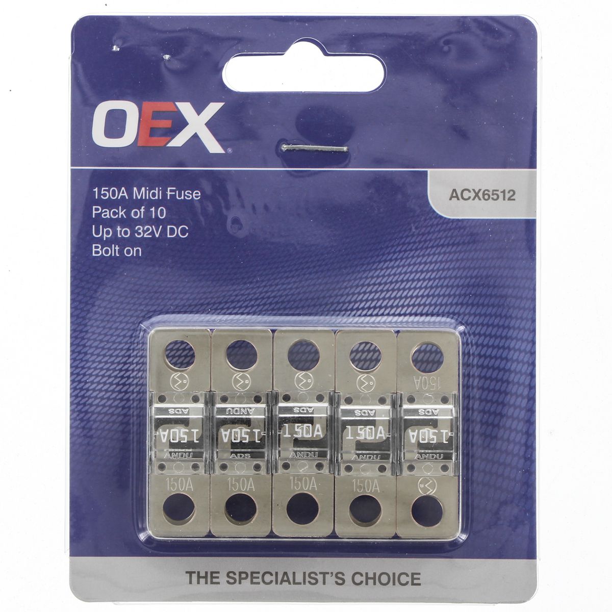 OEX 150A MIDI Fuse (10 Pack) ACX6512