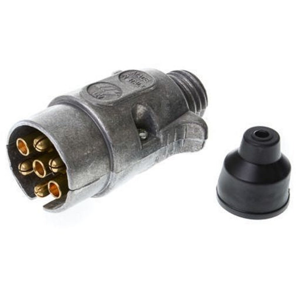 OEX 7 Pin Large Round Plug Metal ACX2807