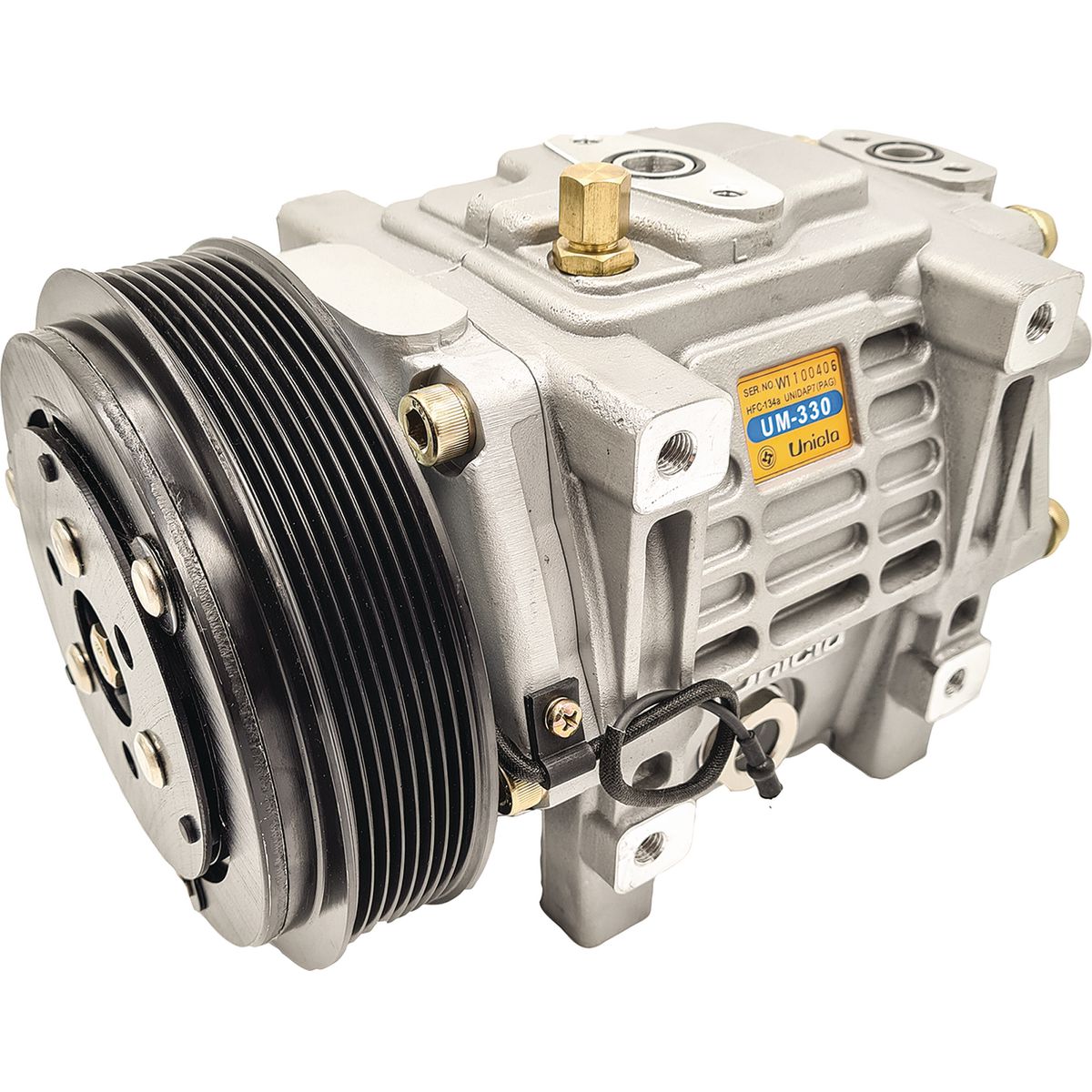 Unicla Air Conditioning Compressor 12V Direct Mount Um330 CXU8964