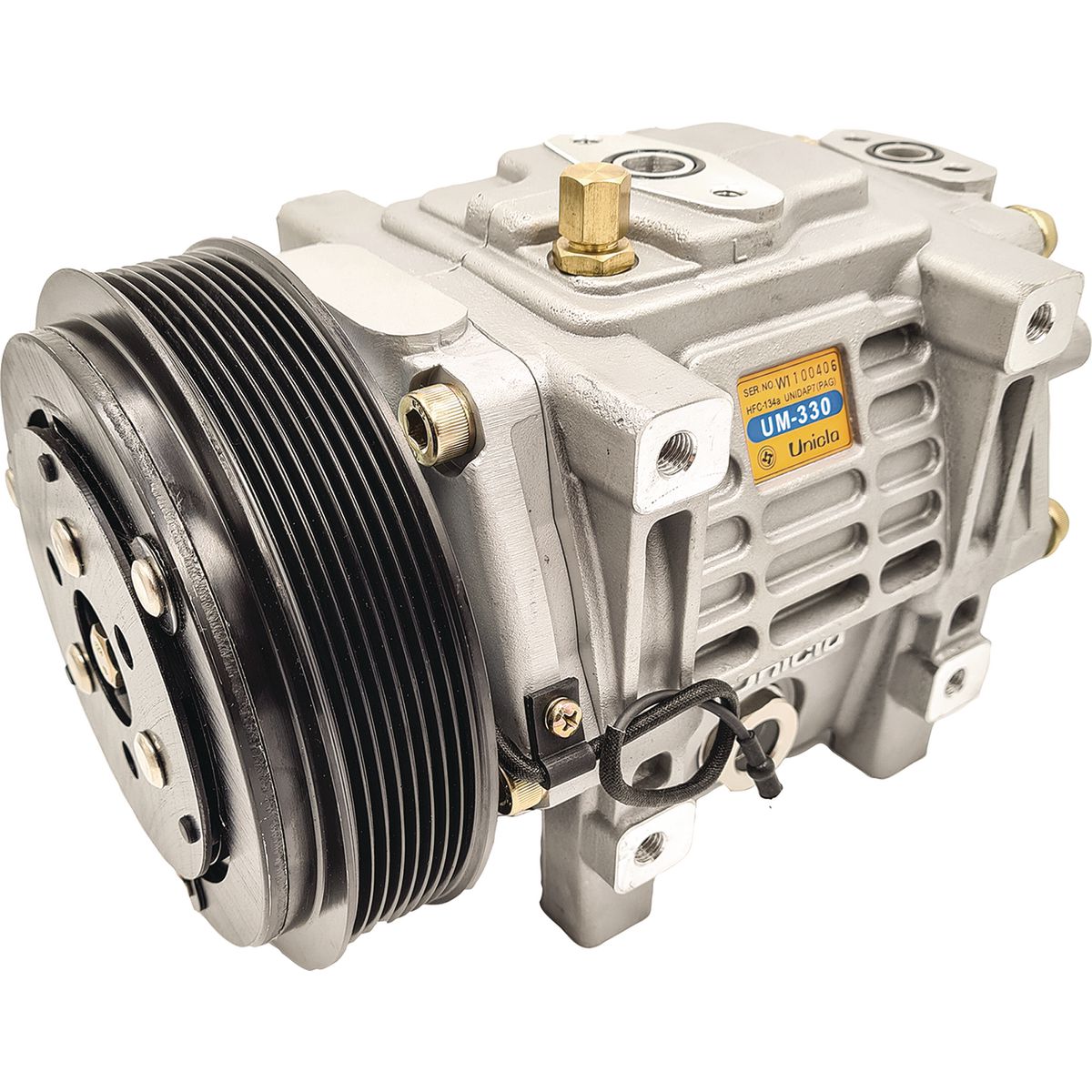 Unicla Air Conditioning Compressor 12V Direct Mount Um330 CXU8964