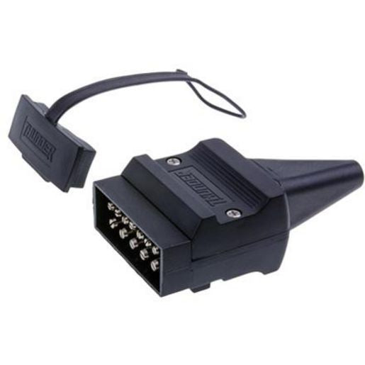 Thunder Flat Trailer Plug 12 Pin Plastic