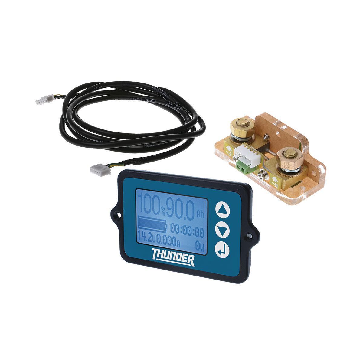 Thunder Backlit Digital Battery Monitor Display