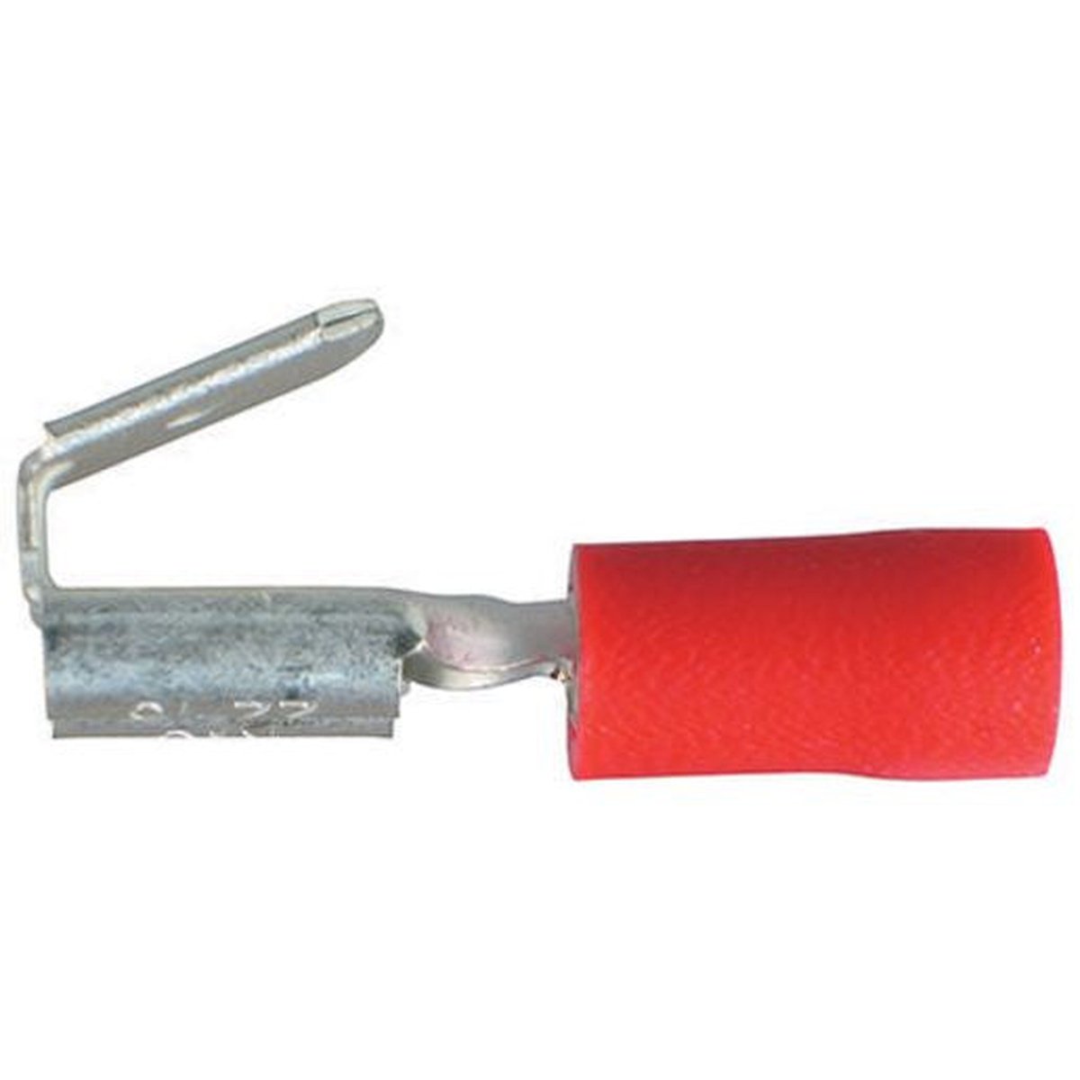 Thunder Crimp Terminal 2 Way Male/Female Insulated Blade Red 6.3mm 10Pk