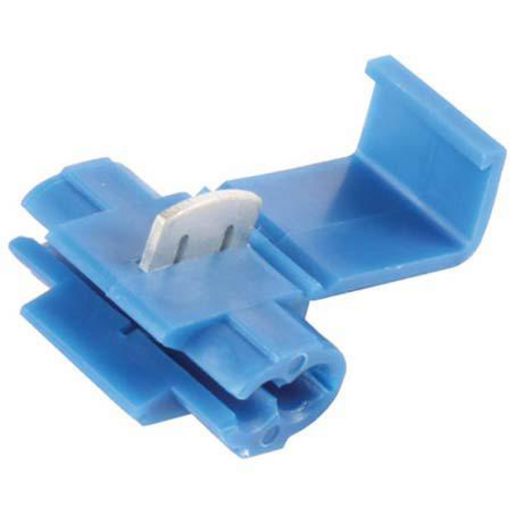 Thunder Crimp Terminal Ezy-Tap T-Tap Wire Connector Joiners Blue 6pc