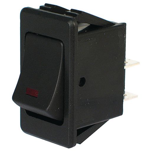 OEX Rocker Switch On/Off Dpst 12V Red Illumination (Contacts Rated 20A @ 12V) ACX1958BL