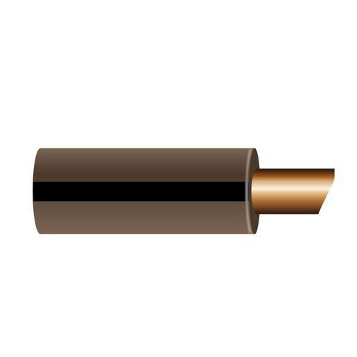 OEX Automotive Cable Single Core 3mm Brown W/Black Trace 100M Roll ACX0329