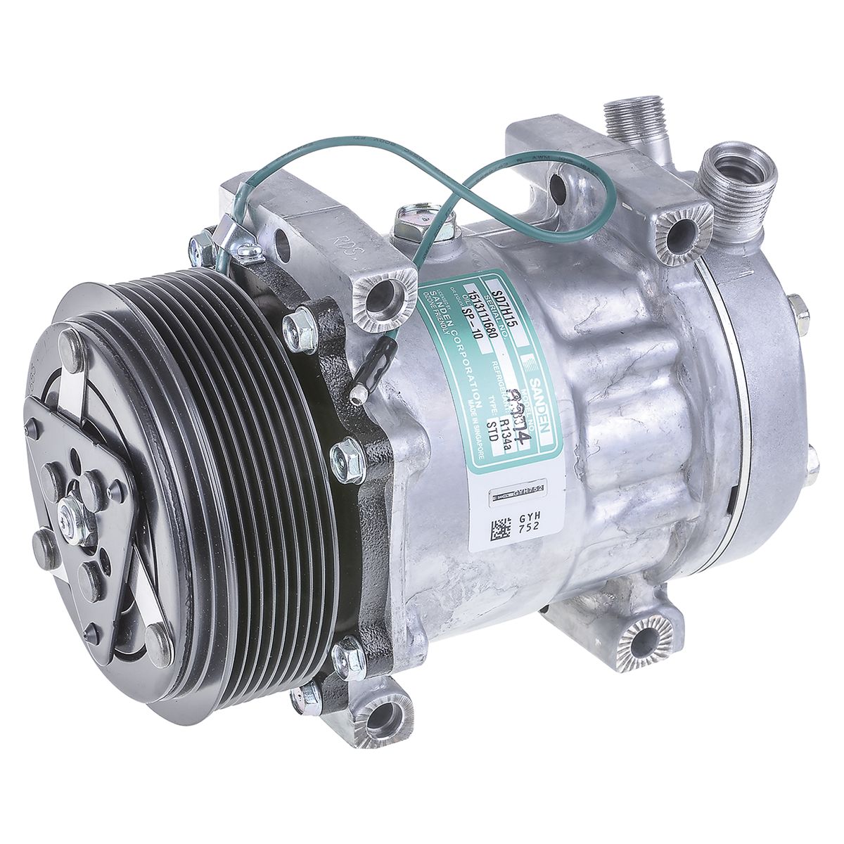 Sanden Air Conditioning Compressor 12V Direct Mount Sd7H15 CXSA974