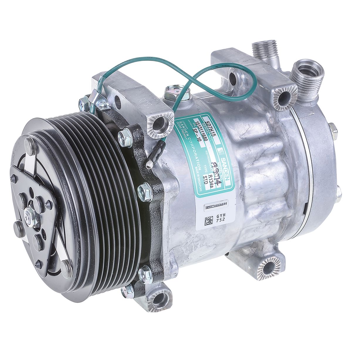 Sanden Air Conditioning Compressor 12V Direct Mount Sd7H15 CXSA974