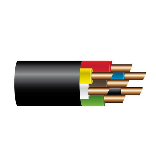 OEX 6mm 7 Core Trailer Cable, With Black Sheath - 500M Roll ACX0818/500