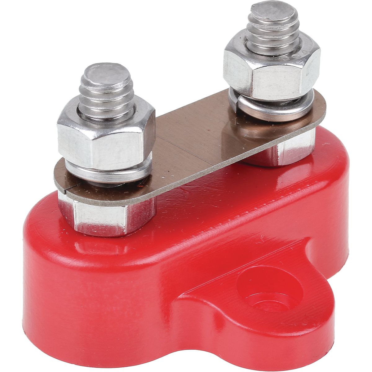 OEX Dual Stud Distribution Terminal 250A Red ACX3157