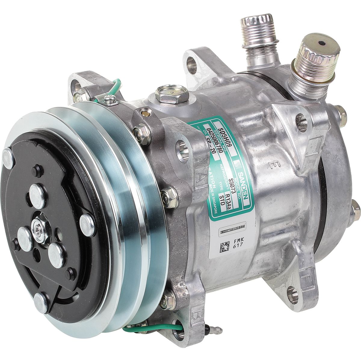 Sanden AC Compressor 24V SD5H09 CXS5073