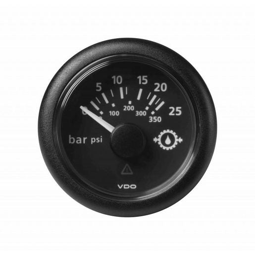 VDO Viewline Gear Oil Pressure 12/24V 52 25 Bar A2C59514136