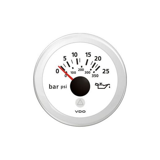 VDO Vlw Oil Pressure Gauge 12/24V 52 25Bar A2C59514206