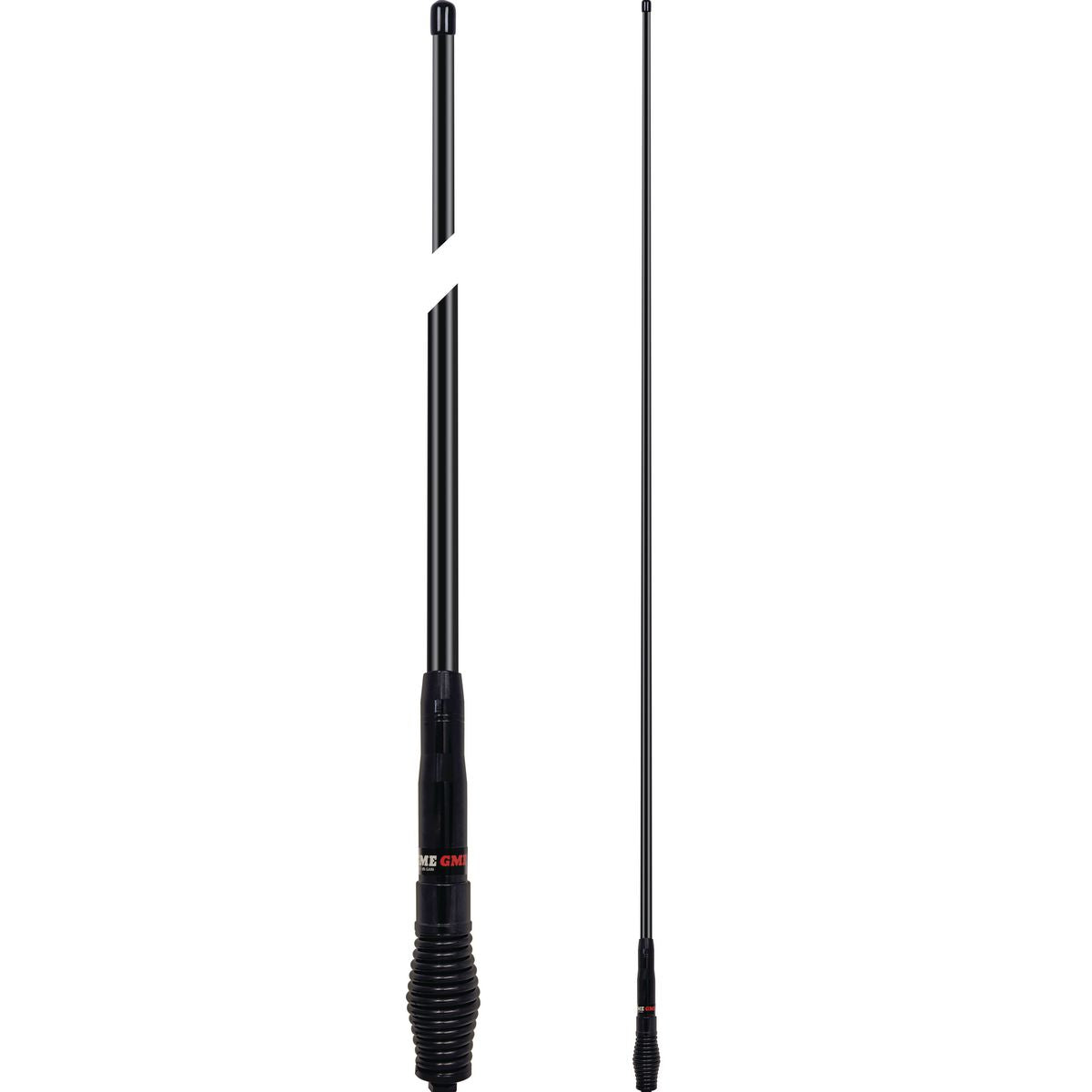 GME UHF CB Spring Base Radome Antenna 8.1dB 2100mm Black AE4706B