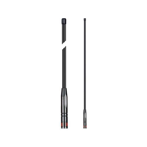 GME UHF CB Heavy Duty Fibreglass Radome Antenna 6.6dB 1100mm Black AW4703B