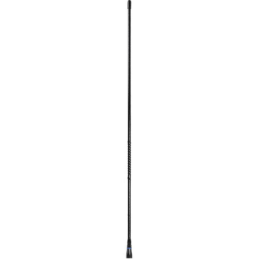 GME UHF CB Fibreglass Whip Antenna 6.6dB 640mm Black AE4018B