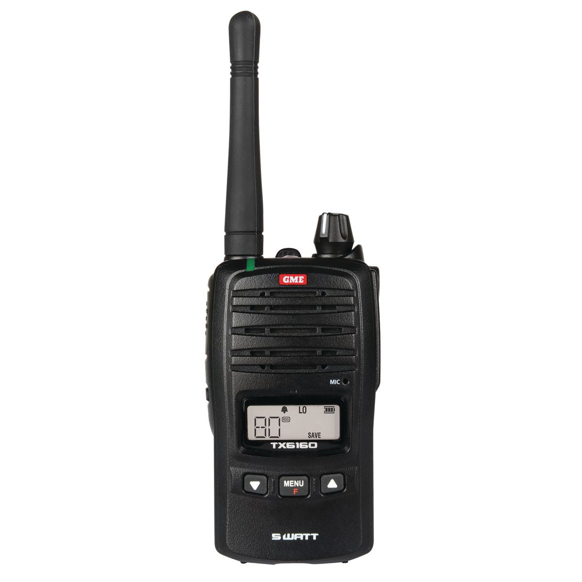 GME 5/1W IP67 UHF CB Handheld Radio TX6160X