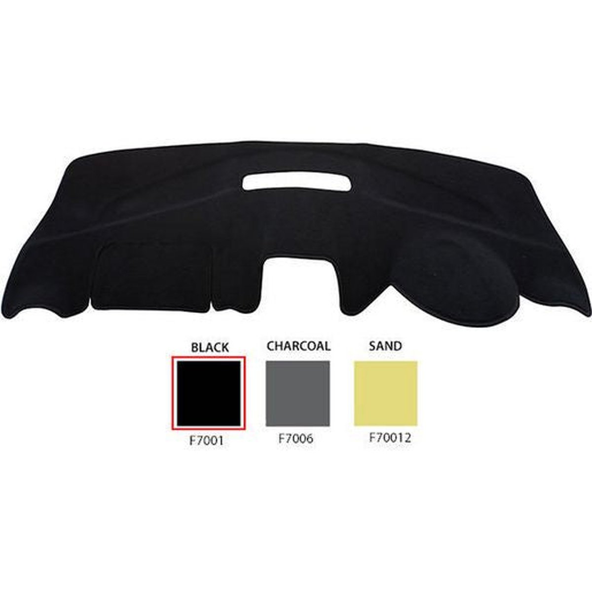 Sunland Dashmat Black fits FORD FIESTA WS/WT/WZ F7001
