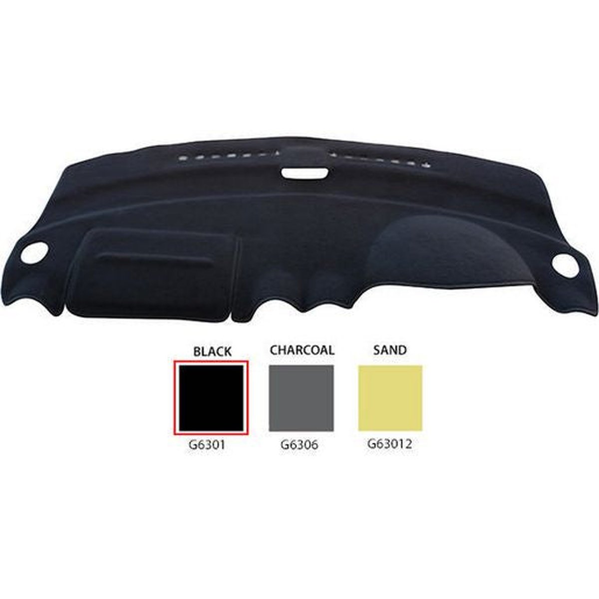 Sunland Dashmat Black fits HOLDEN BARINA G6301