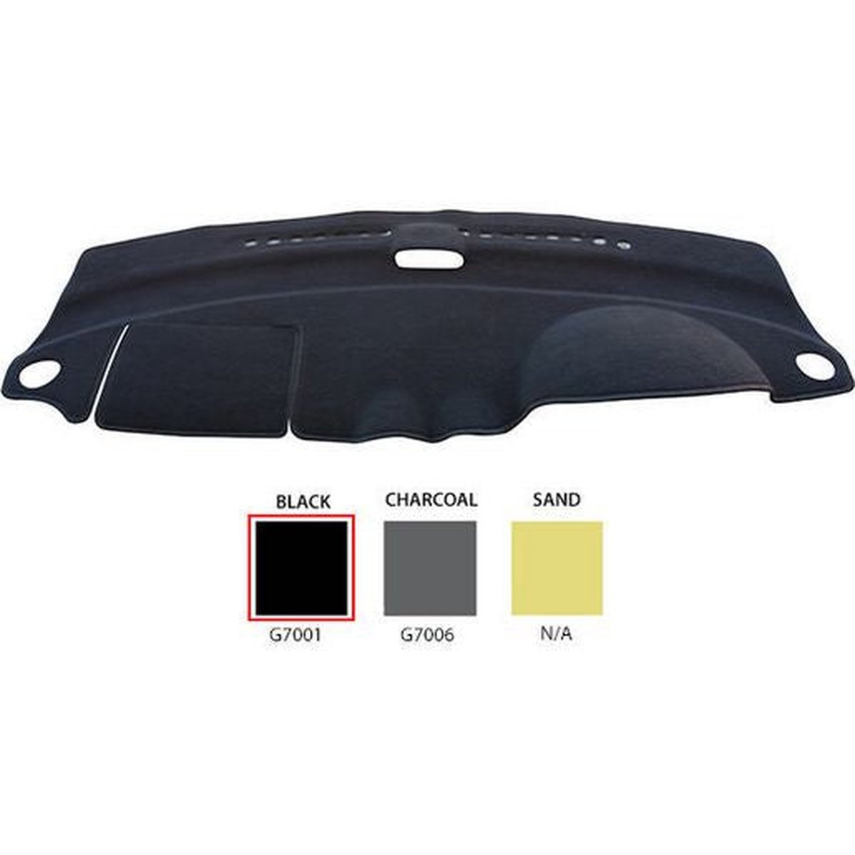Sunland Dashmat Black fits HOLDEN BARINA TK MY10 - MY13 G7001