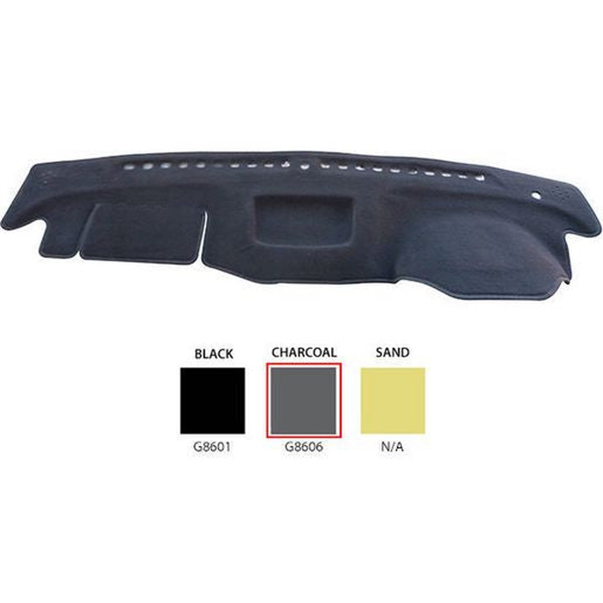 Sunland Dashmat fits HOLDEN COLORADO (RG MY13/MY14/MY15 - 6/12 On) - Charcoal