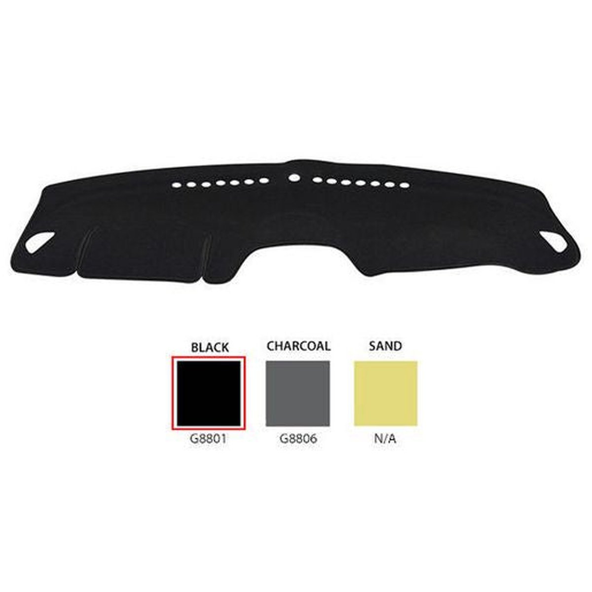 Sunland Dashmat Black fits HOLDEN SPARK MP MY16 LS/LT G8801