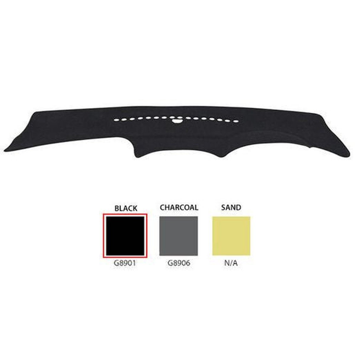 Sunland Dashmat Black fits HOLDEN SPARK MP MY16 LS/LT G8901