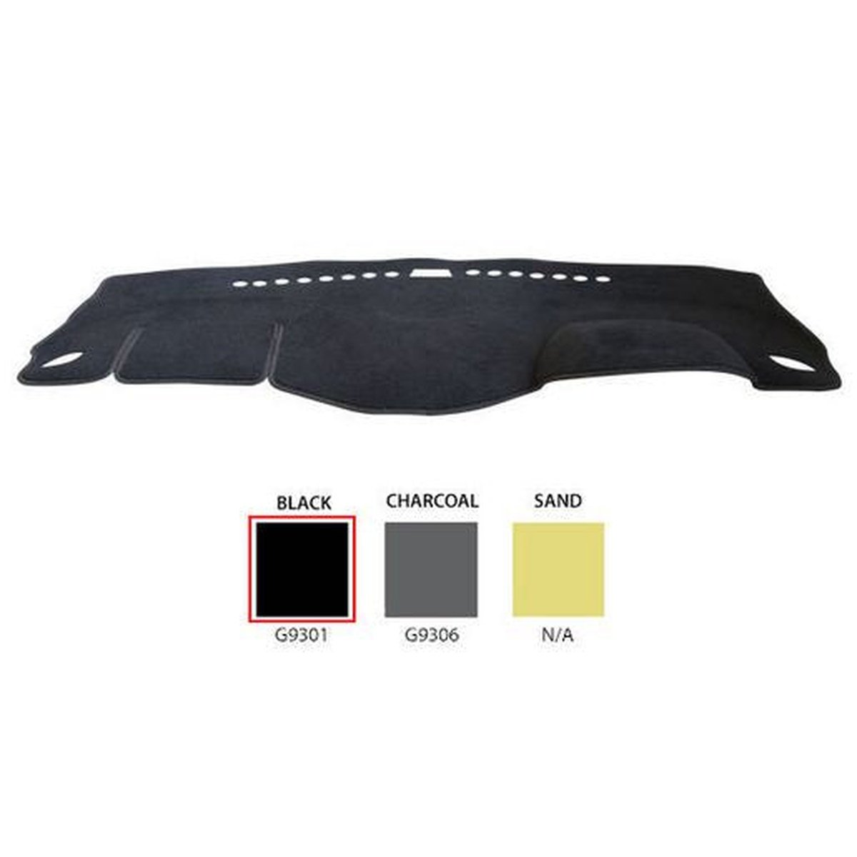 Sunland Dashmat fits HOLDEN TRAX (TJ MY17 - 10/2016-ON - Black
