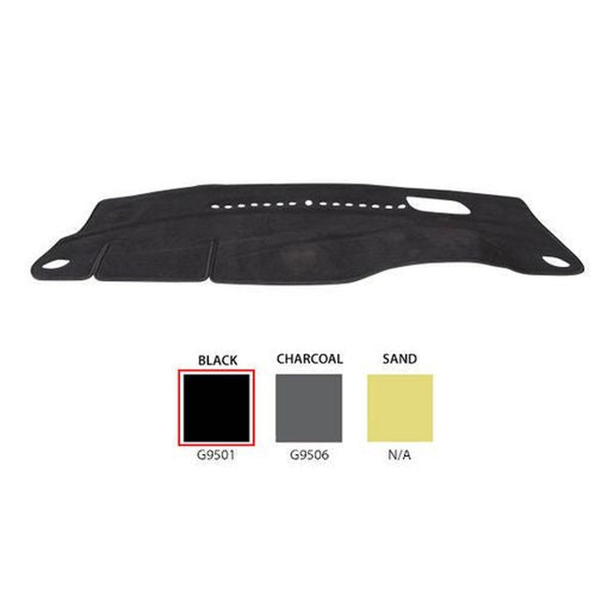 Sunland Dashmat fits HOLDEN ASTRA HATCHBACK (BK NO HUD - 09/2016-ON) - Black