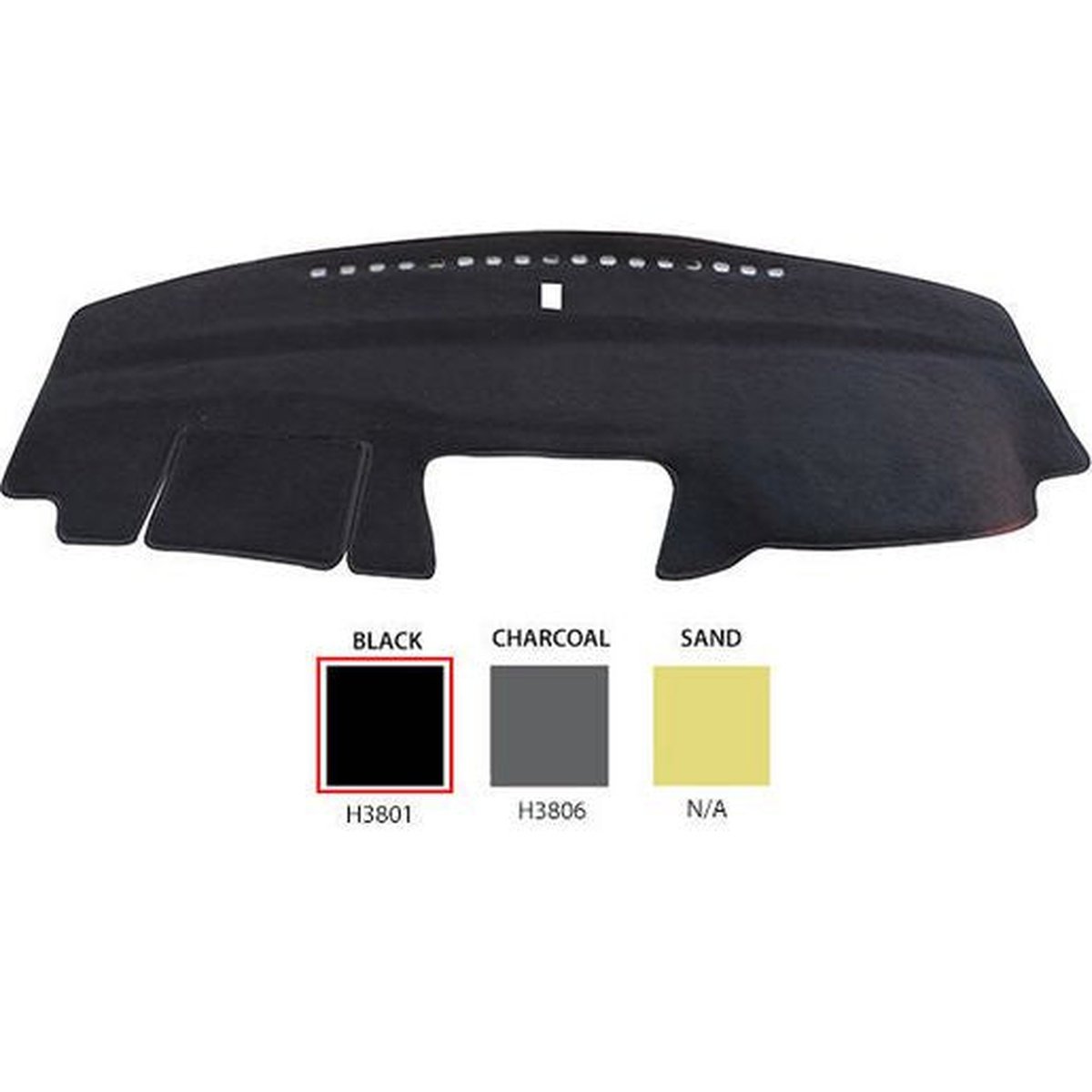Sunland Dashmat fits HONDA CRV (RM MY14 - 11/12 On) - Black