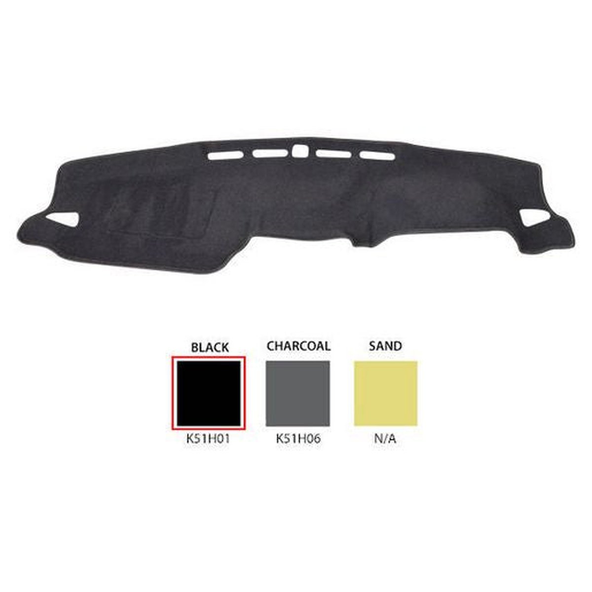 Sunland Dashmat Black fits HYUNDAI KONA OS K51H01